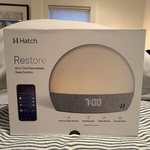 Hatch Restore Smart Sleep Assistant - Gray and White